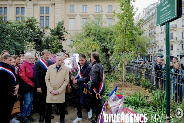 La nupes rend hommage à samuel paty