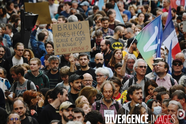 Marche contre la vie chère et l inaction climatique