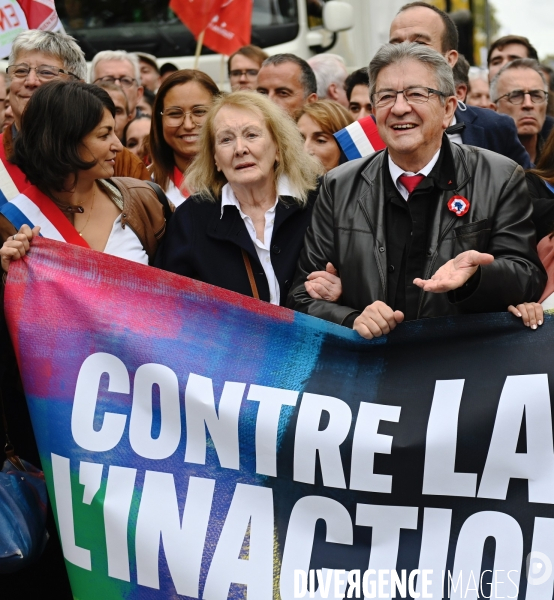 Marche contre la vie chère et l inaction climatique