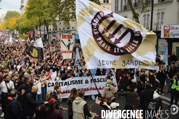 Marche contre la vie chère et l inaction climatique