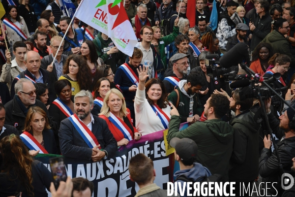 Marche contre la vie chère et l inaction climatique