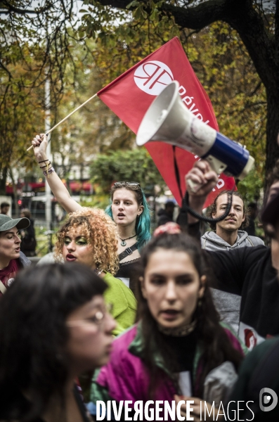 Marche contre la vie chere, a paris.