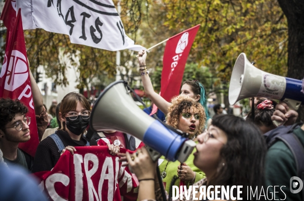 Marche contre la vie chere, a paris.