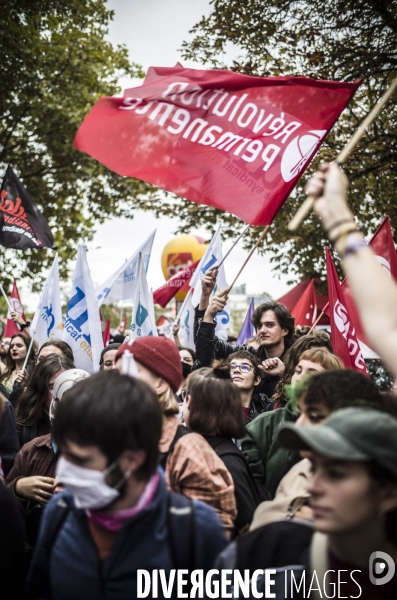 Marche contre la vie chere, a paris.