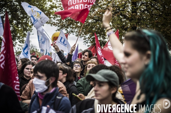 Marche contre la vie chere, a paris.