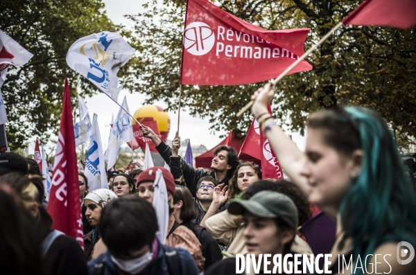 Marche contre la vie chere, a paris.