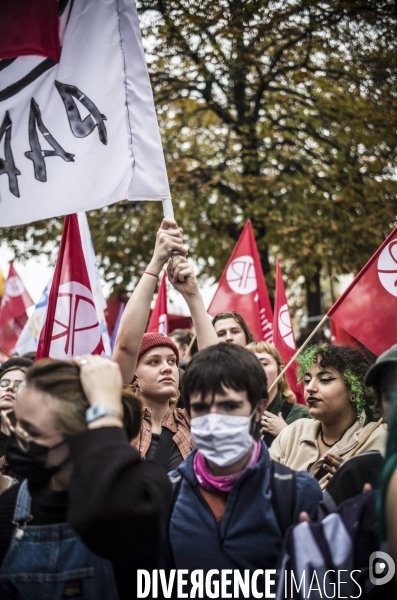 Marche contre la vie chere, a paris.