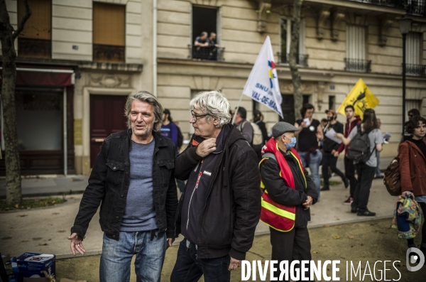 Marche contre la vie chere, a paris.