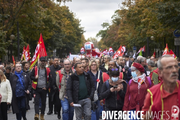 Manifestation syndicale du 18 octobre 2022