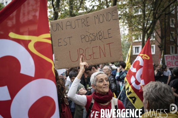 Marche pour la hausse des salaires