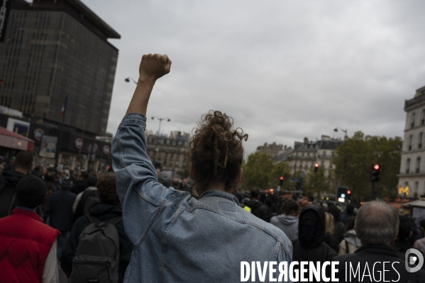 Marche pour la hausse des salaires