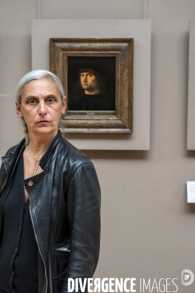 Préparation du spectacle d Anne Teresa de Keersmaeker et Némo Flouret - Forêt - qui sera dansé au Louvre