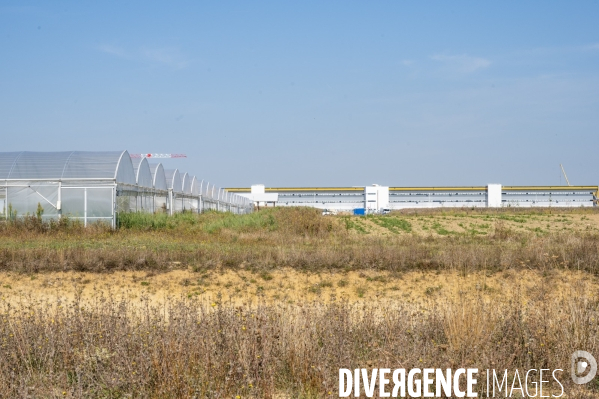 Dans l Essonne,  à Brétigny-sur-Orge,  La base 217 (ancienne base d essais de l armée de l Air), laboratoire du slow urbanisme . La Base 2017, radar, radome, art, oeuvre d art