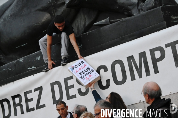 Extreme droite / Rassemblement pour les victimes