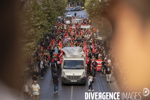 Marche contre la vie chère à Marseille