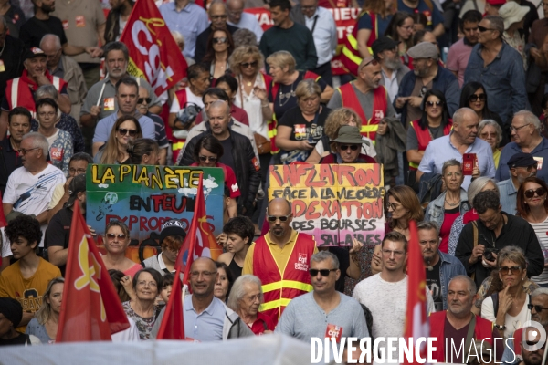 Marche contre la vie chère à Marseille