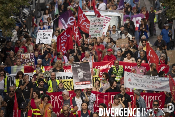 Marche contre la vie chère à Marseille