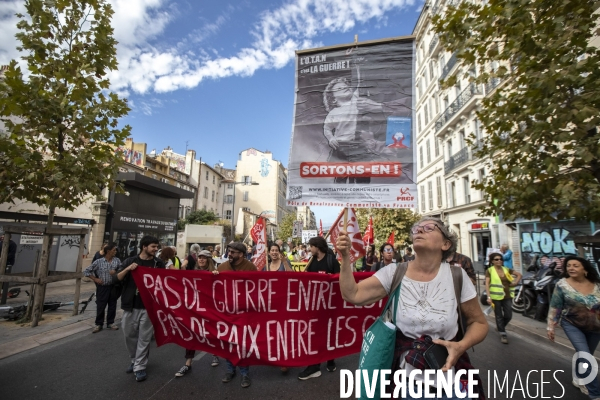 Marche contre la vie chère à Marseille