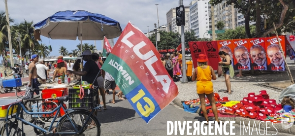Rassemblement militants pro lula a rio de janeiro