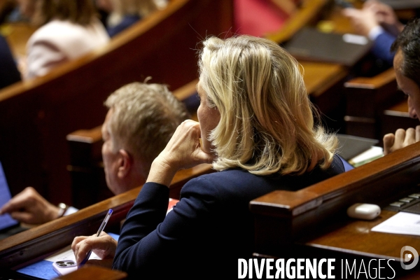 Assemblee Nationale Motion de censure