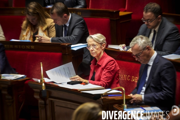 Assemblee Nationale Motion de censure