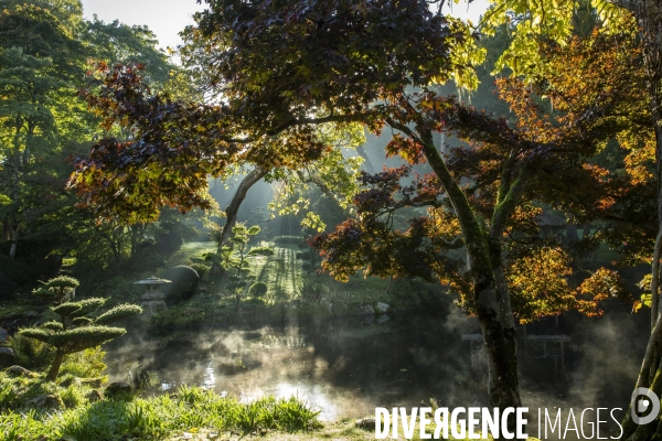 Les quatre saisons au Parc Oriental de Maulévrier.