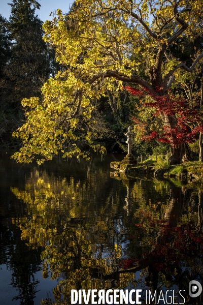 Les quatre saisons au Parc Oriental de Maulévrier.