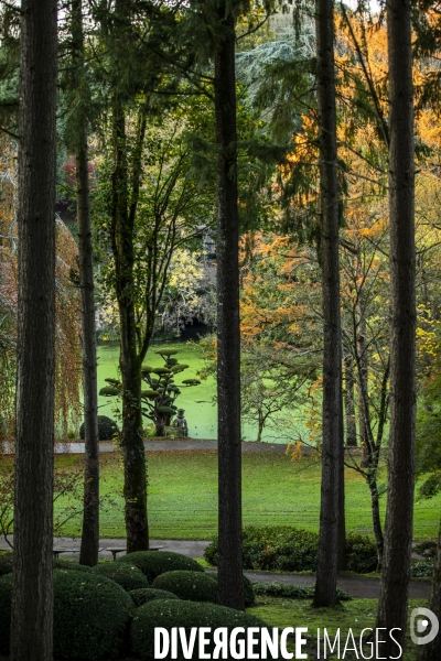 Les quatre saisons au Parc Oriental de Maulévrier.