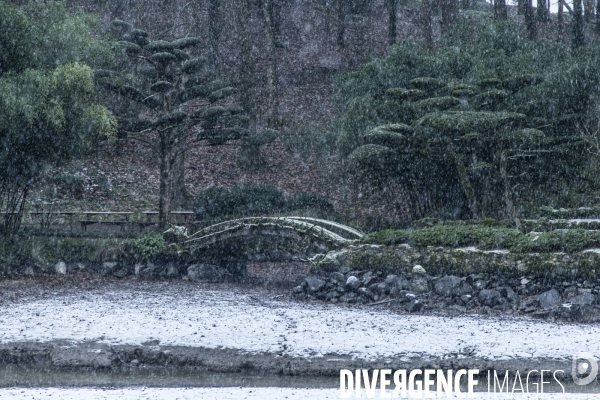 Les quatre saisons au Parc Oriental de Maulévrier.