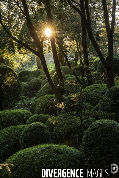 Les quatre saisons au Parc Oriental de Maulévrier.