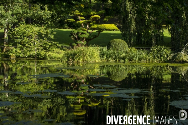 Les quatre saisons au Parc Oriental de Maulévrier.