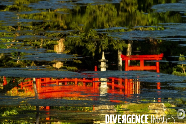 Les quatre saisons au Parc Oriental de Maulévrier.