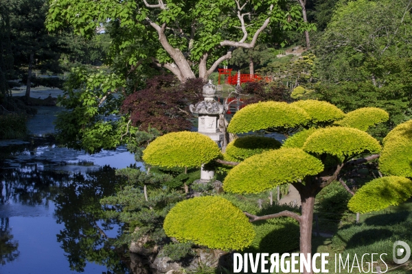 Les quatre saisons au Parc Oriental de Maulévrier.