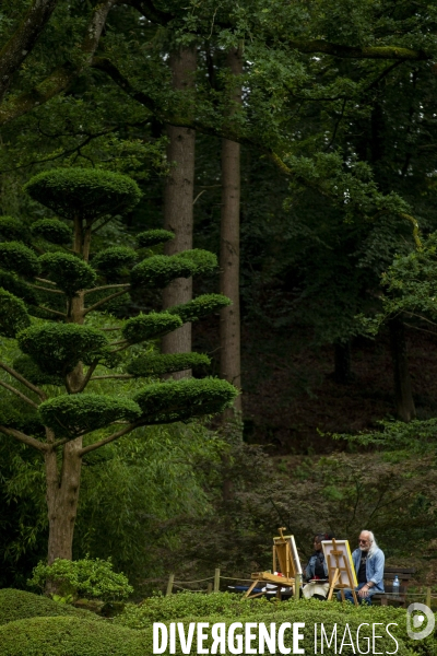 Les quatre saisons au Parc Oriental de Maulévrier.