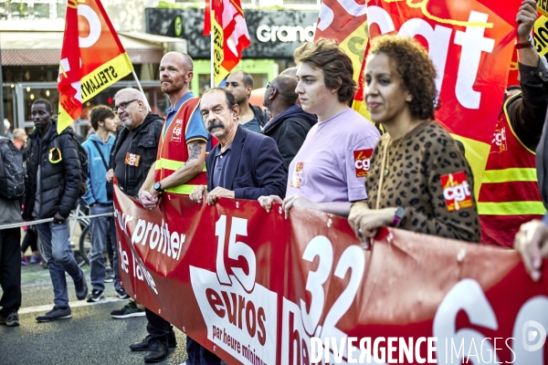 CGT mobilisation interprofessionnelle pour les salaires