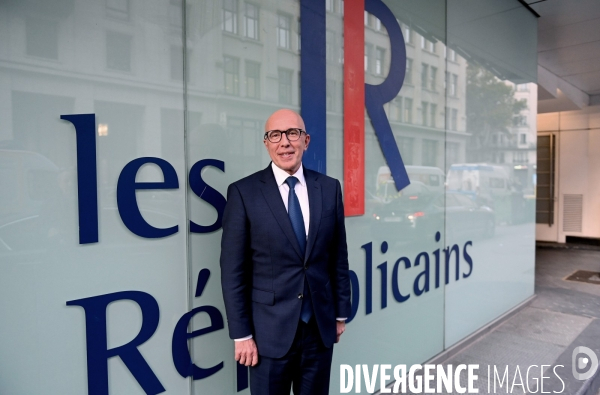 Eric Ciotti candidat à la présidence des Républicains