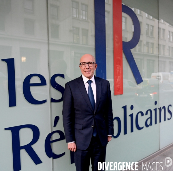 Eric Ciotti candidat à la présidence des Républicains