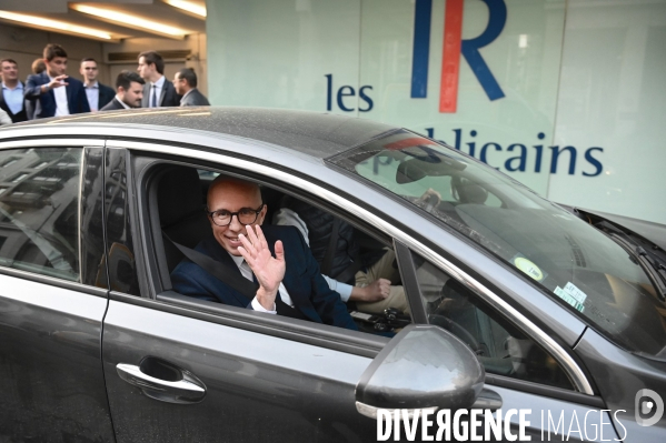 Eric Ciotti candidat à la présidence des Républicains