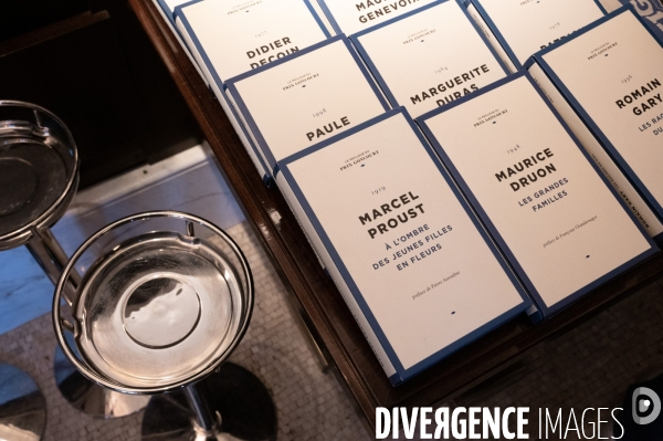 Annonce des prix Goncourt et Renaudot.