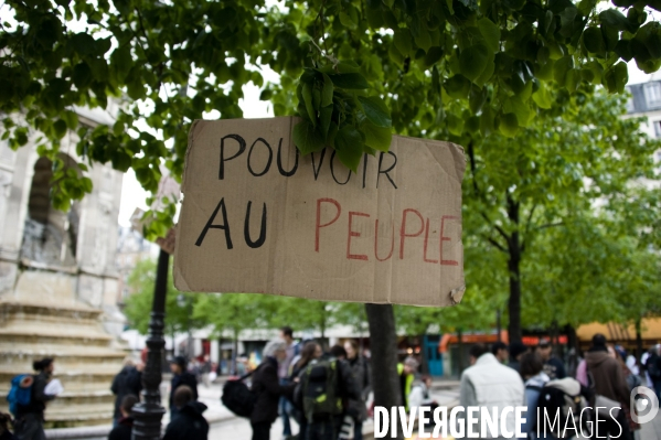 Manifestation  Ils ne nous représentent pas , Paris, 21/04/2012