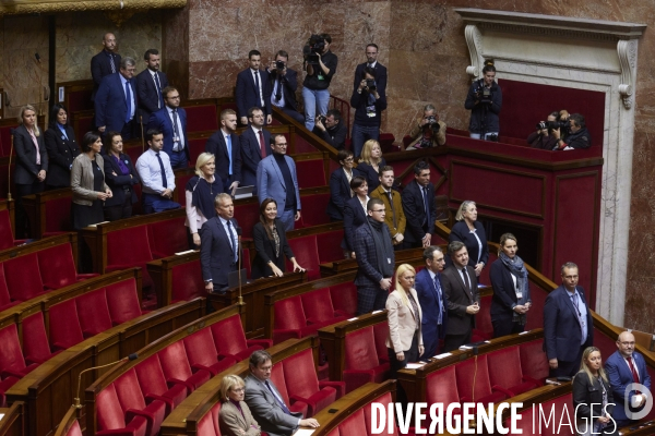 Assemblée : Sanction du RN suite à propos racistes