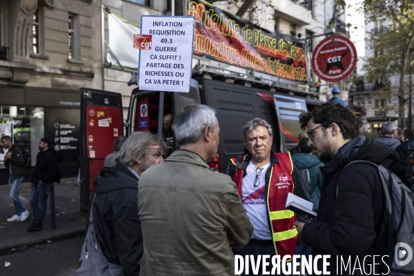 Manifestation interprofessionnelle pour l augmentation des salaires