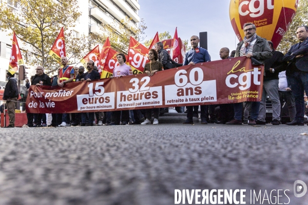 Manifestation interprofessionnelle pour l augmentation des salaires