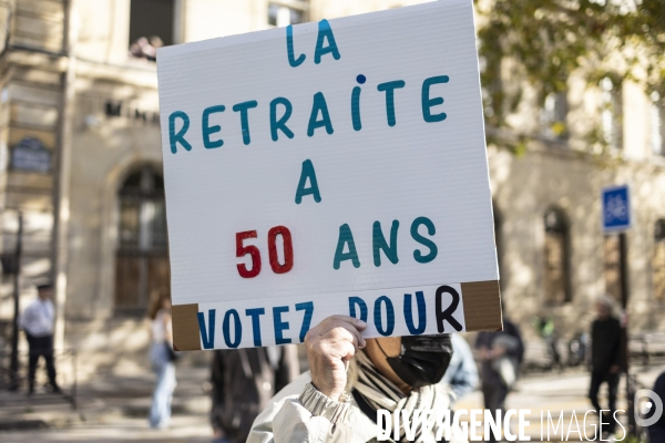 Manifestation interprofessionnelle pour l augmentation des salaires