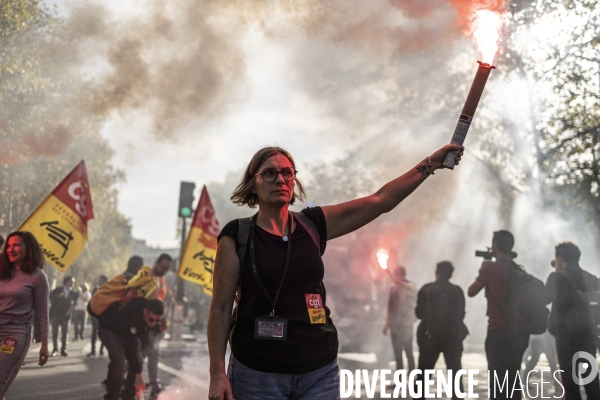 Manifestation interprofessionnelle pour l augmentation des salaires