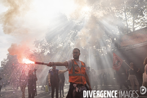 Manifestation interprofessionnelle pour l augmentation des salaires