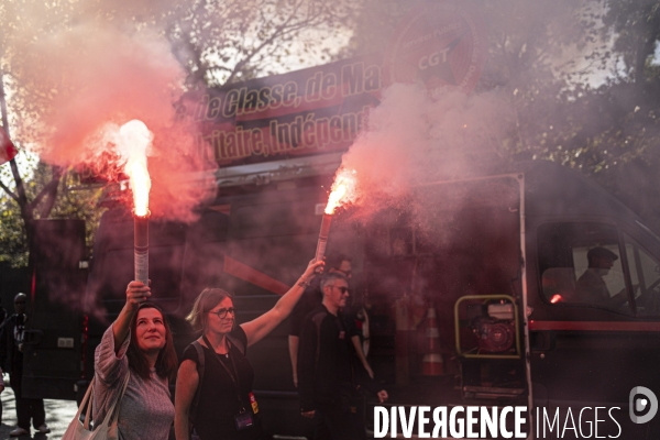 Manifestation interprofessionnelle pour l augmentation des salaires