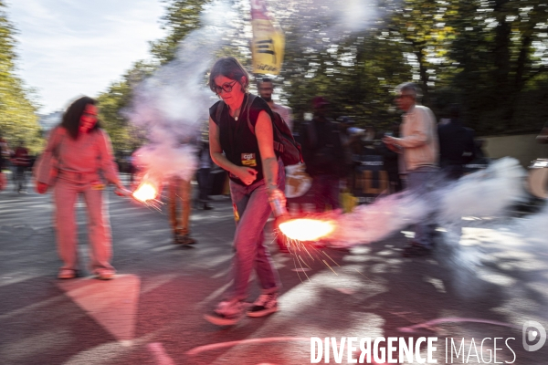Manifestation interprofessionnelle pour l augmentation des salaires