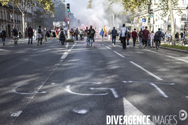 Manifestation interprofessionnelle pour l augmentation des salaires