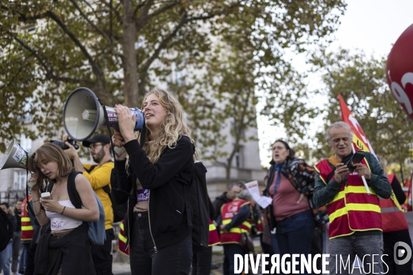 Manifestation interprofessionnelle pour l augmentation des salaires